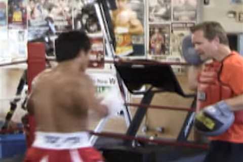 Rare footage emerges of prime Manny Pacquiao in gruelling training session that made him..