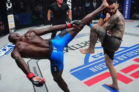MMA Junkie’s Knockout of the Month for June 2023: Sadibou Sy’s kick