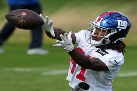 WR Kalil Pimpleton faces uphill battle to make New York Giants roster
