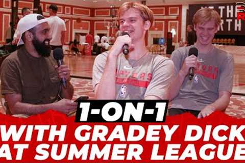 1-on-1 with Raptors’ Gradey Dick at Summer League