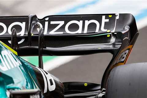 Aston Martin ‘armchair’ rear wing design will be banned from next season : PlanetF1