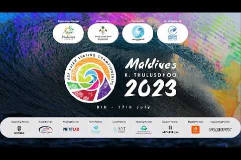 Day 5 Asian Surfing Championships 2023, Kaafu. Thulusdhoo, Maldives