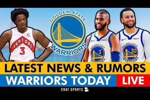 Warriors Today LIVE: Chris Paul WANTS TO START? Warriors Rumors On OG Anunoby & Pascal Siakam | ..