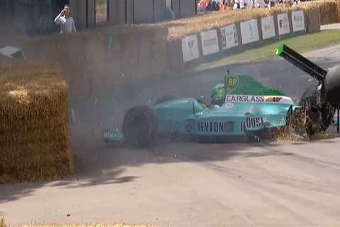 Legendary F1 car suffers major damage in ‘very bizarre incident’ at Goodwood Festival of Speed