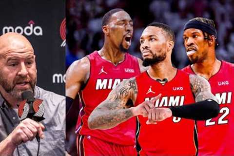 MIAMI HEAT NEWS!! THE PORTLAND TRAIL BLAZERS WANT THE BEST DEAL FROM MIAMI FOR DAMIAN LILLARD!!