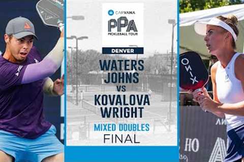 Waters and Johns takes on Kovalova and Wright for the Gold!