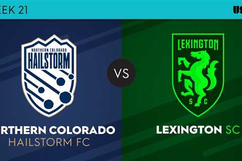 Northern Colorado Hailstorm FC v Lexington SC: August 5, 2023
