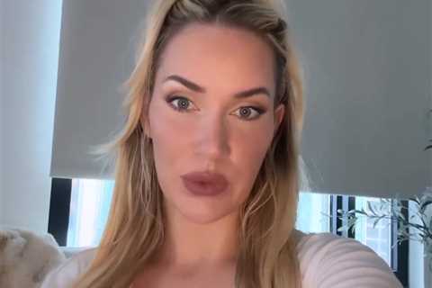 Paige Spiranac reveals her ‘favourite position’ while wearing busty low-cut outfit