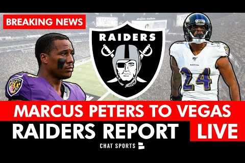 BREAKING: Marcus Peters Signing With Las Vegas Raiders + Raiders News On Signing Issac Rochell
