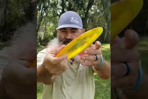 How to properly hold your Disc Golf Disc correctly and achieve proper angle release...wrist control