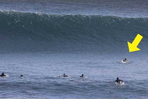 Guy Sits Out The Back, Catches Wave Of The Day (Opening Scene) – Uluwatu