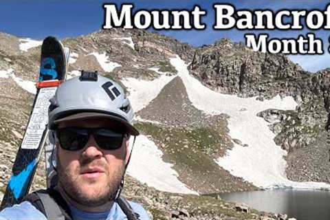 July Skiing on Mount Bancroft Colorado. Turns All Year Month 81.