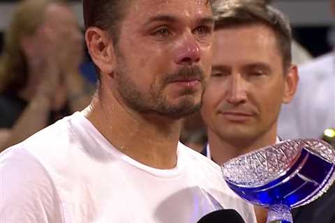 Stan Wawrinka breaks down in tears and drops huge retirement hint after Swiss tennis icon’s..