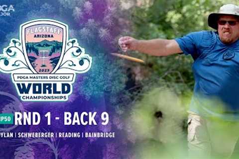 2023 PDGA Masters Disc Golf World Championships MP50 R1B9 | Boylan, Schweberger, Reading, Bainbridge