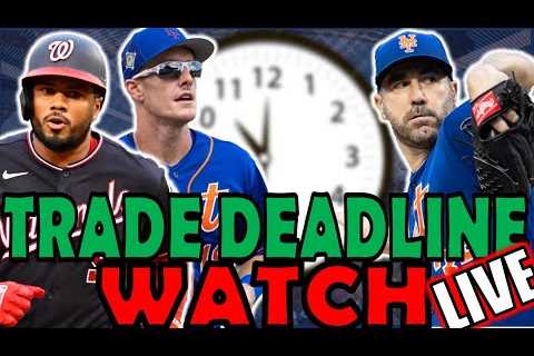 MLB Trade Deadline Watch LIVE Deadline EVE! Big Monday: Canha, Candelario, Sewald Traded & JV..