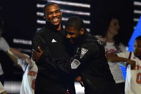 Kyrie Irving Sends Message With Post Pointed at Russell Westbrook