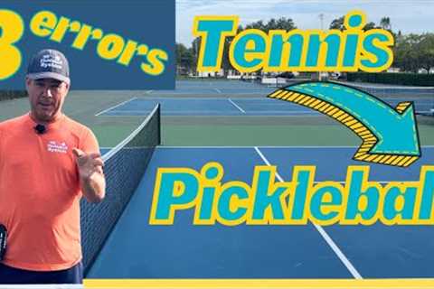 Avoid these three common pickleball mistakes - applies to all