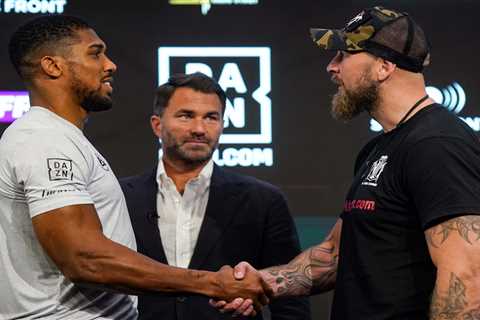 Saudi Boxing Bosses Fly in for Anthony Joshua's Fight with Robert Helenius in Bid to Wrap up..