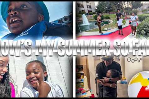 Summer Vlog | Gifting My Dada , Jet Skiing , Mini Golfing , Vegas , Slapfest ,