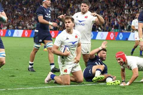 Plucky France edge valiant Scotland in see-saw Rugby World Cup warm-up