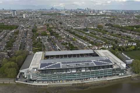 Fans Slam 'Sickening' Outdated Sign on Roof of Fulham's Craven Cottage Stadium