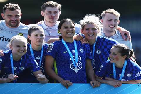 Women's World Cup Star Shows Classy Gesture as Chelsea Aces Millie Bright and Sam Kerr Embrace at..