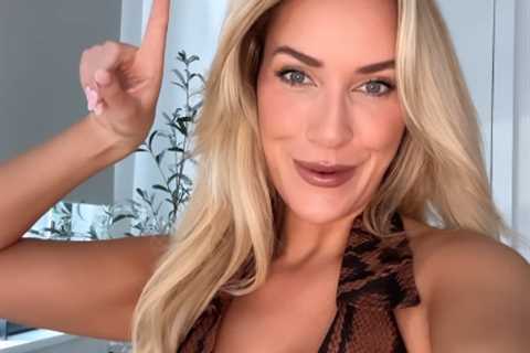 Paige Spiranac Stuns in Tiger-Print Dress as Golf Influencer Addresses Critics