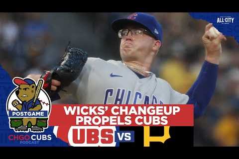 Sensational Jordan Wicks and Homegrown Pitchers Lead Cubs to Series Win vs Pirates | CHGO Cubs