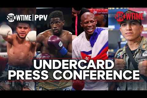 Canelo vs. Charlo: Undercard Press Conference | September 30th on SHOWTIME PPV