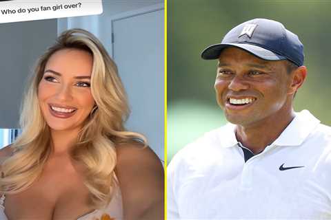 I got a golf lesson from Tiger Woods and was so nervous I was shaking – but he was so nice