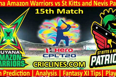 Today Match Prediction-GAW vs SNP-CPL T20 2023-15th Match-Who Will Win