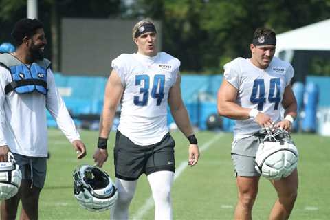 Lions DC Aaron Glenn outlines individual strengths of deep LB room