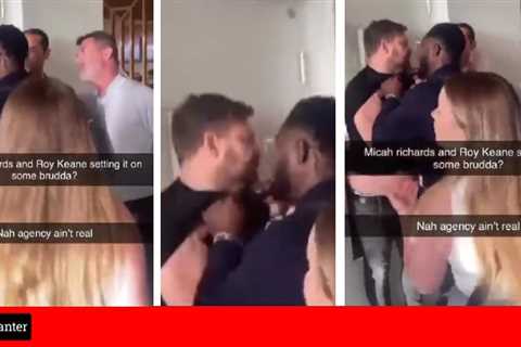 Police investigate alleged assault as Roy Keane and Micah Richards confront fan at Arsenal