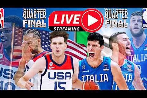 **LIVE** Team USA 🇺🇸  VS Team Italy 🇮🇹 FIBA World Cup Basketball