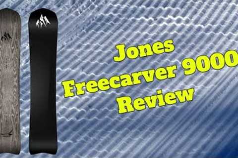 The 2024 Jones Freecarver 9000 Snowboard Review