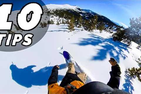 10 Tips to Film Snowboarding (and make it look good)