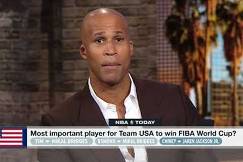 Mikal Bridges? JJJ? 👀 Who''s the MOST important player for Team USA? | NBA Today