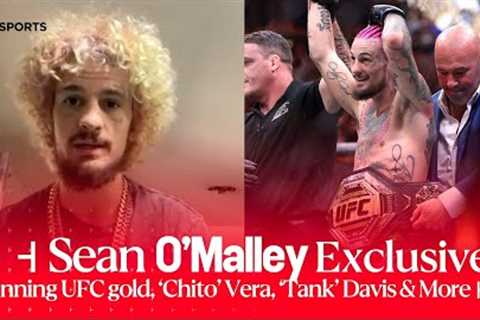Sean O'Malley Exclusive: Winning UFC Gold, 'Chito' Vera, Tank Davis & More ✨