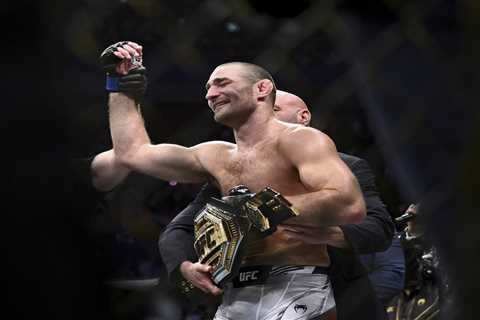 Sean Strickland shocks champion Israel Adesanya to claim middleweight title at UFC 293