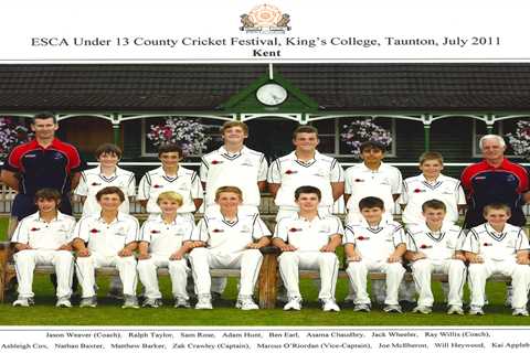 Amazing U13s Cricket Squad Pic Includes Ex-Chelsea Star and Two Internationals in Different Sports..