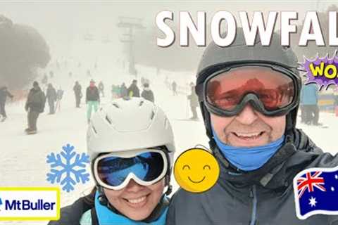 PRACTISING AND TURNING WHILE SNOWING AT MT BULLER + PT2 + WINTER 2023 @indaynamo