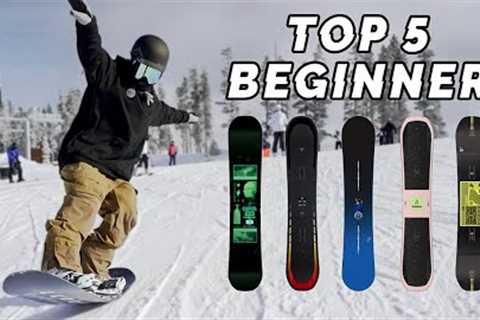 Top 5 Beginner Snowboards 2024 // Board Archive