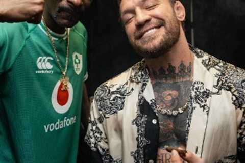 Snoop Dogg and Conor McGregor Party Together in Dublin