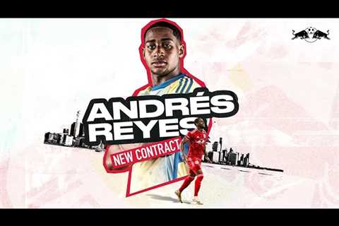 New York Red Bulls Defender Andrés Reyes to New MLS Contract