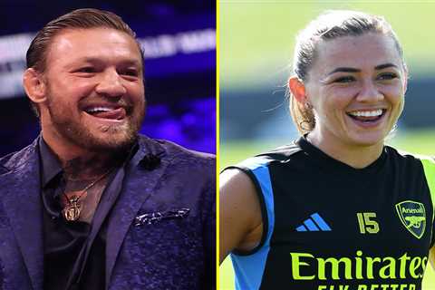 Conor McGregor invited Arsenal Women star Katie McCabe to Black Forge Inn after ‘iconic’ World Cup..