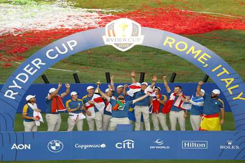 Europe celebrates iconic win at the Ryder Cup 2023 as details for the 2025 tournament are revealed