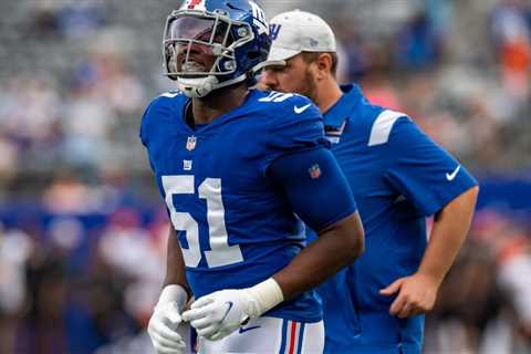 New York Giants still waiting for their pass rush to arrive