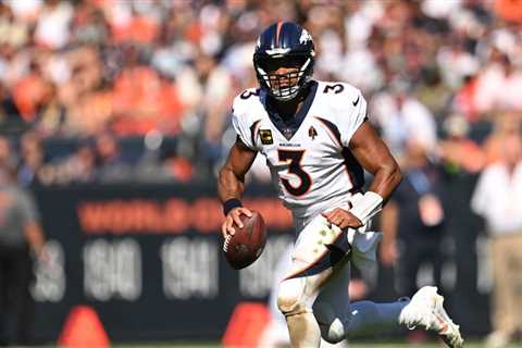 Game balls for the Denver Broncos 31-28 win over the Chicago Bears