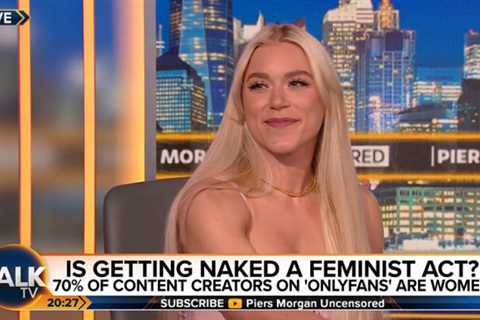 Elle Brooke's OnlyFans Earnings Skyrocket and She Thanks Piers Morgan for the Boost