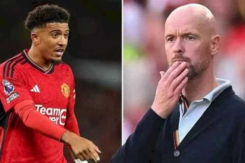 Sancho’s Shocking Transfer Talks Shake Manchester United